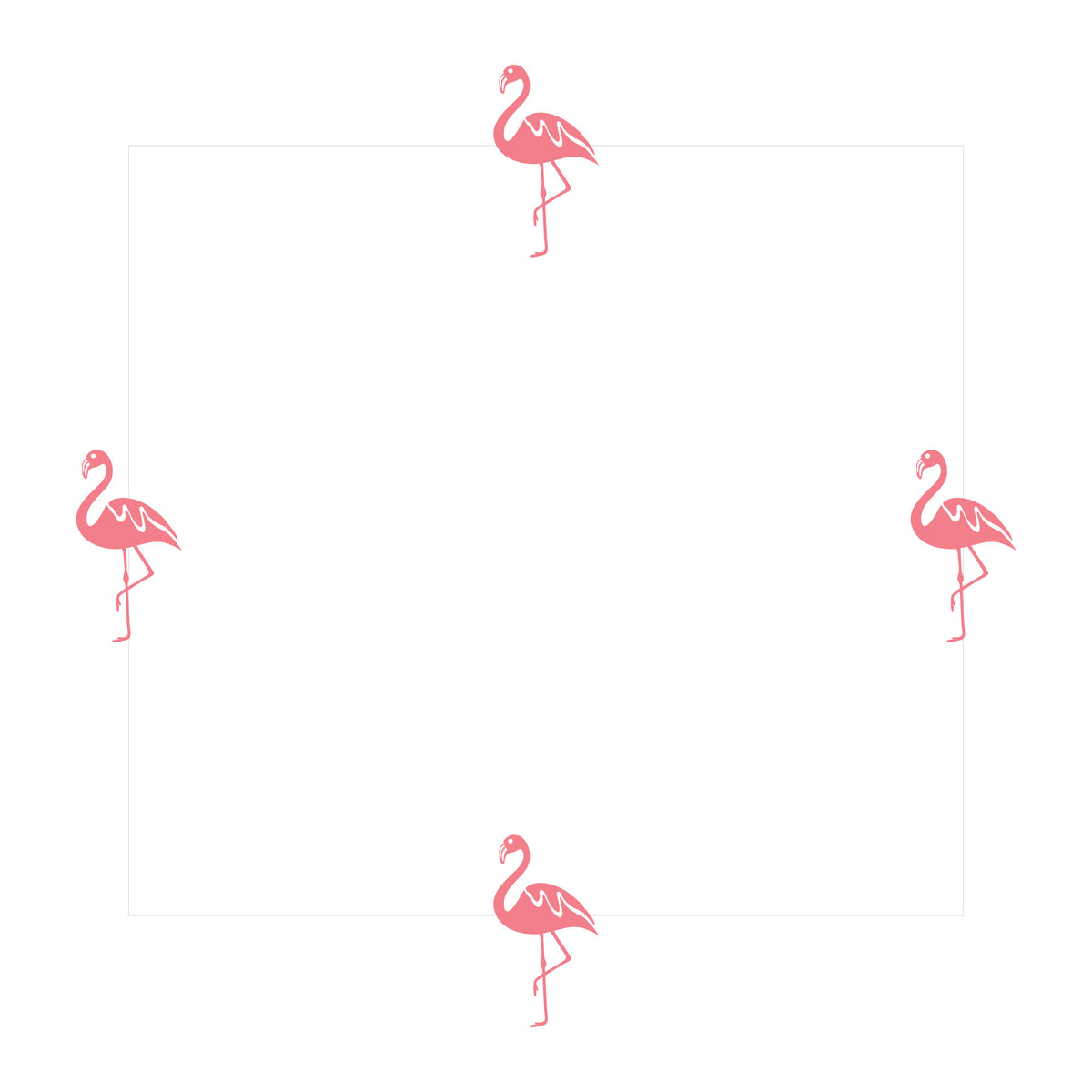 Super Soft Jersey Short Sleeve Printed Crew Neck Tee | Pink Flamingos