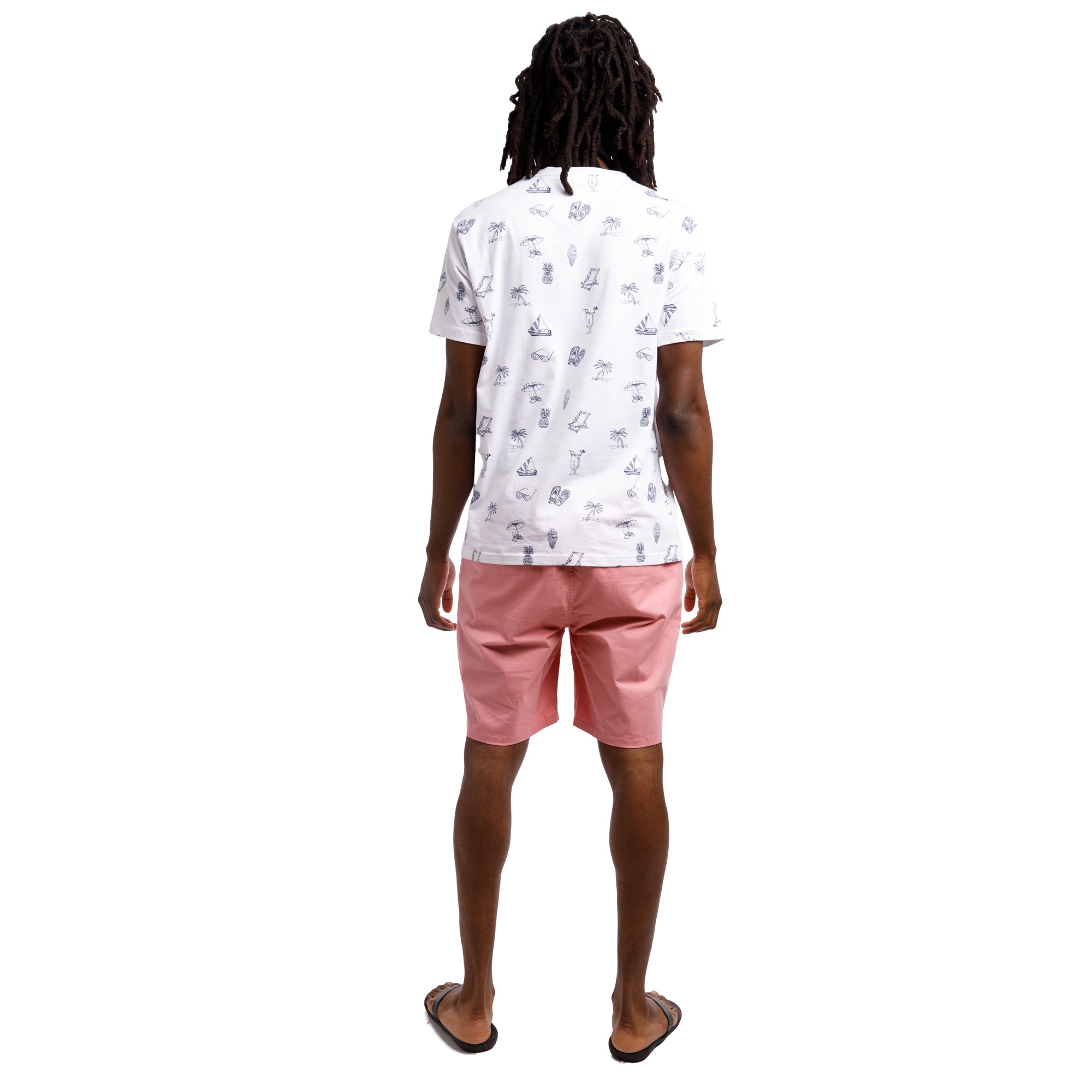 Super Soft Short Sleeve Printed Crew Neck | Gone To The Beach