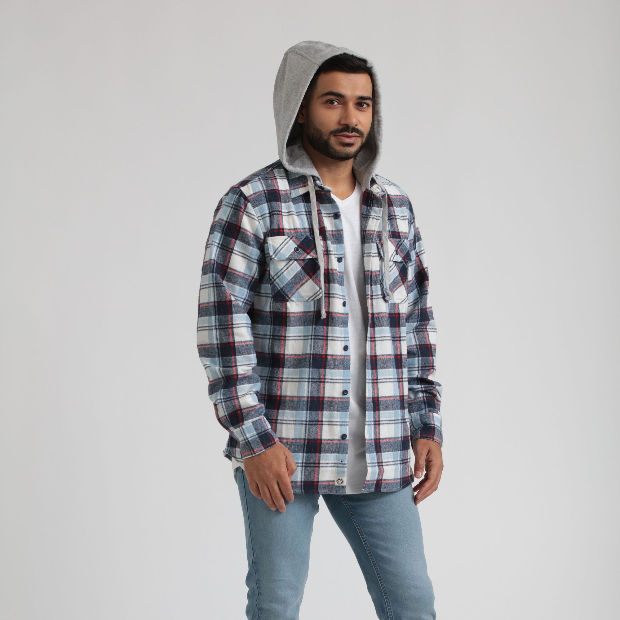 Heavy Twill Plaid Jacket