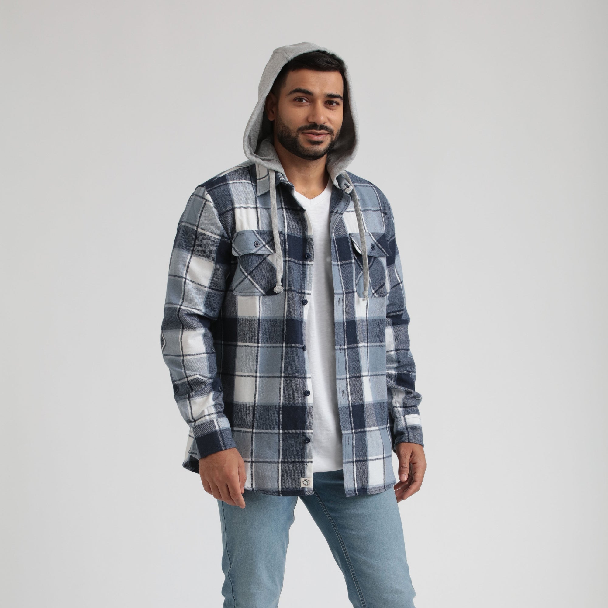 Heavy Twill Plaid Jacket