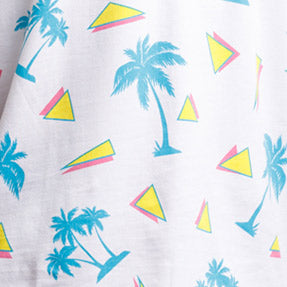 Super Soft Relaxed Printed Short Sleeve Button Up Shirt | Pineapples A'Plenty